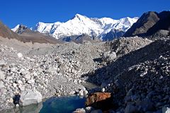 01 Cho Oyu From Nguzumpa Glacier On The Way From Gokyo To Cho La